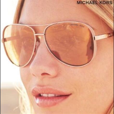 michael kors chelsea sunglasses rose gold